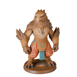 Text to 3D model example gen-55