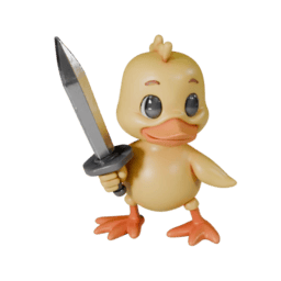 Text to 3D model example gen-57