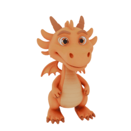 Text to 3D model example gen-60