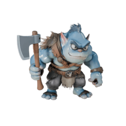 Text to 3D model example gen-75