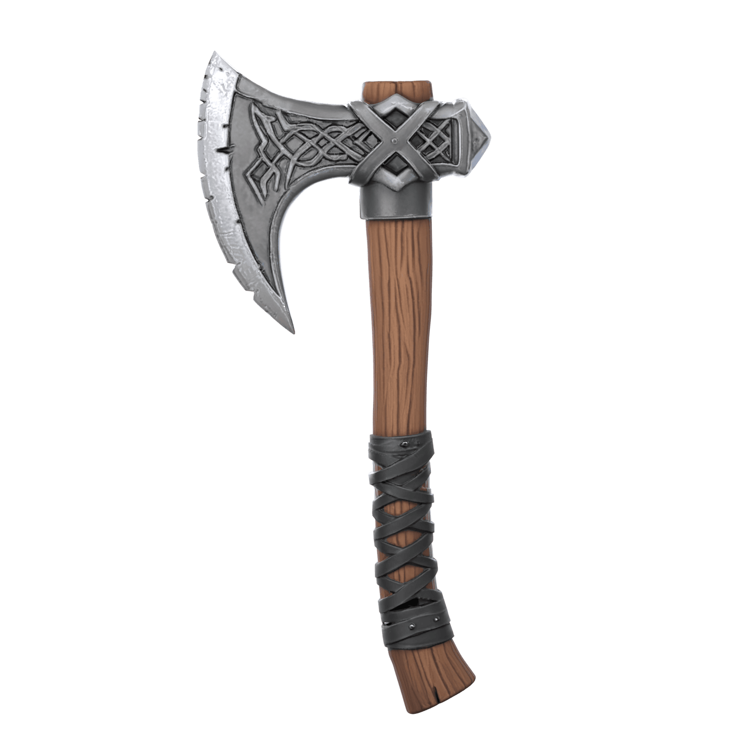 3D model exported as GLB FBX OBJ for game engines