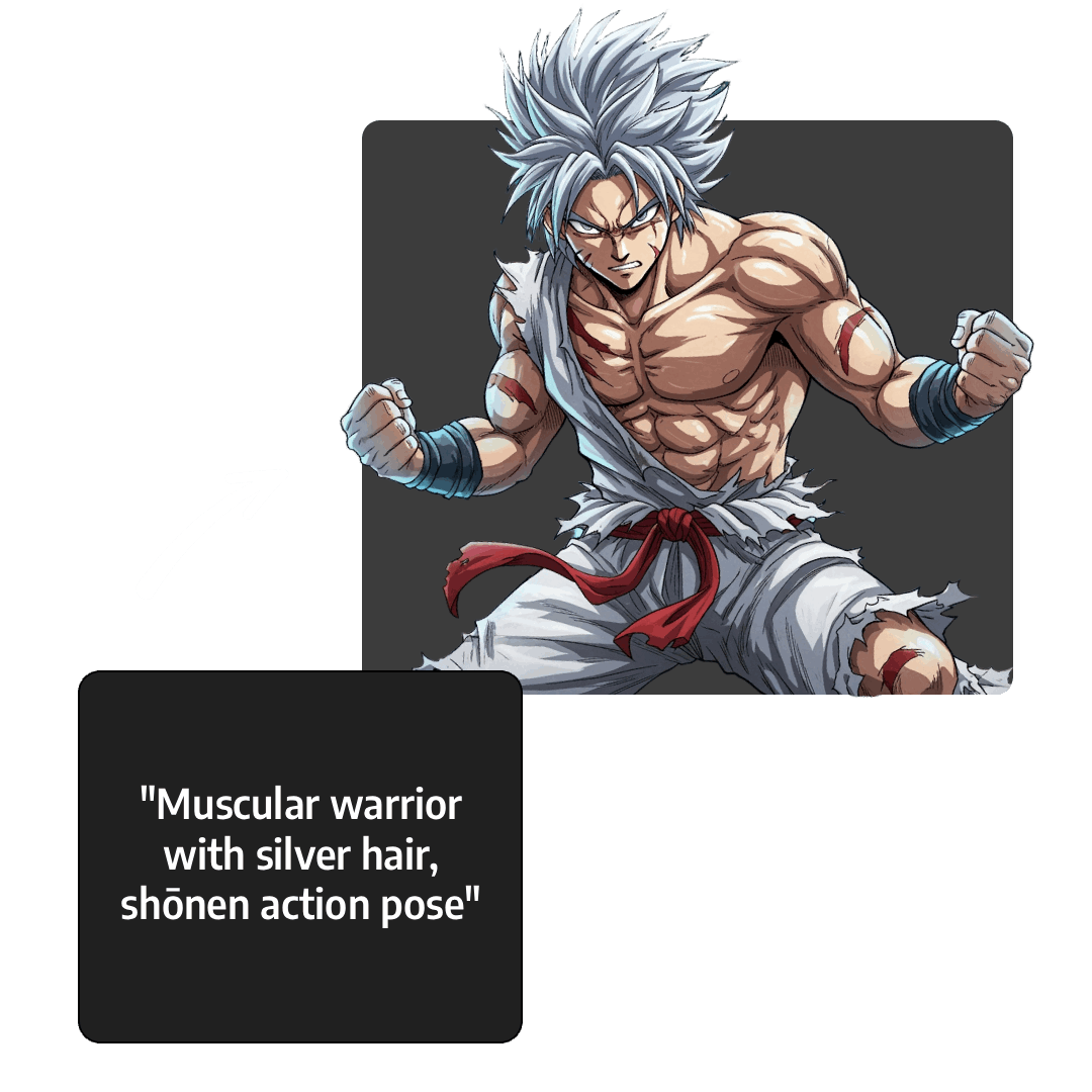 Anime image and 3D generation