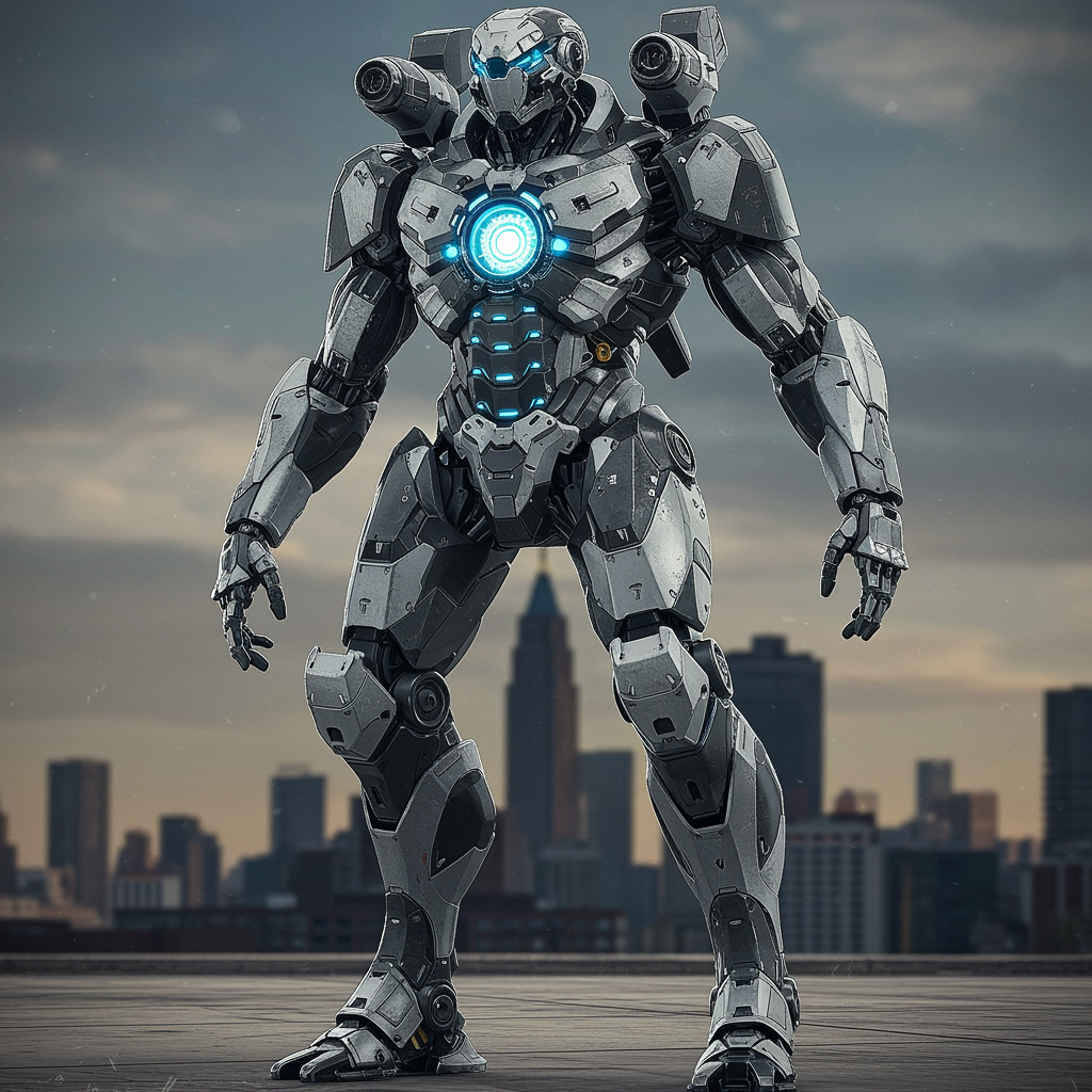 Mecha anime style example