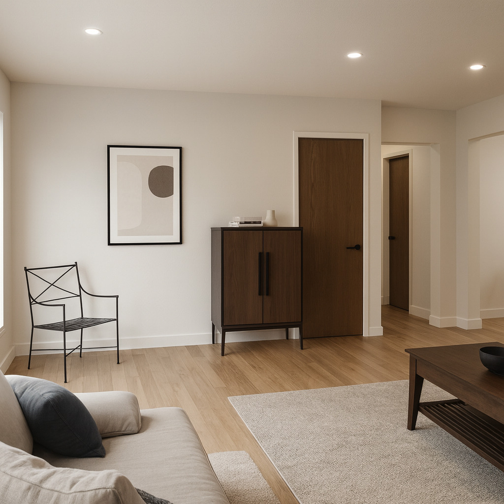 AI Redesigned Modern Interior After Transformation