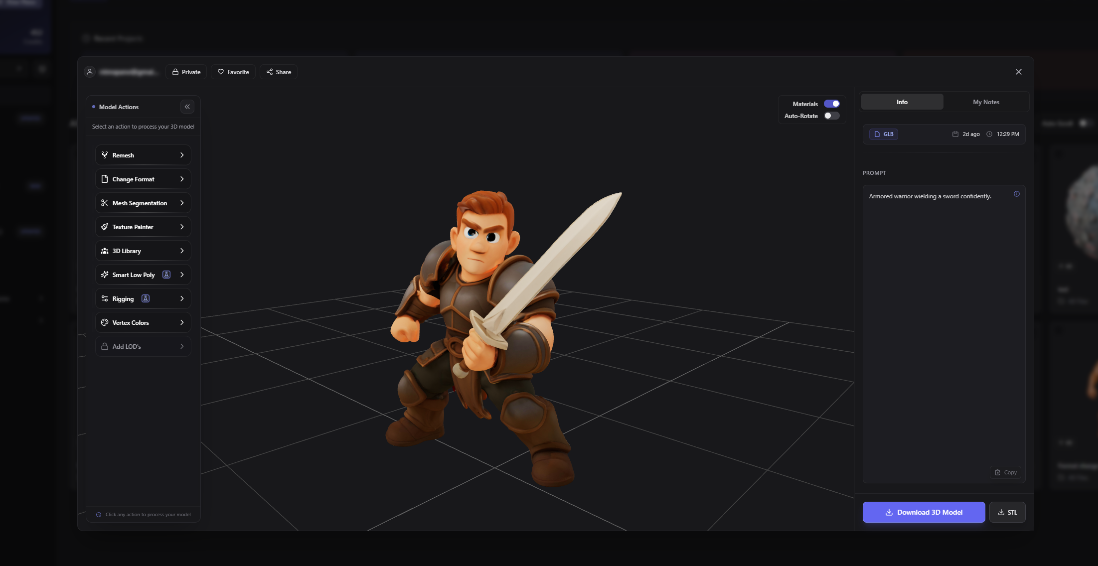 Roblox Studio with imported 3D assets