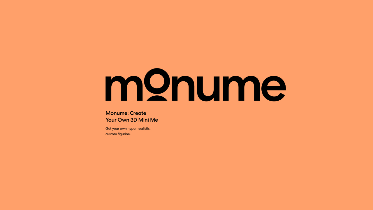 Full-colour personalised figurines displayed at Monume retail kiosk