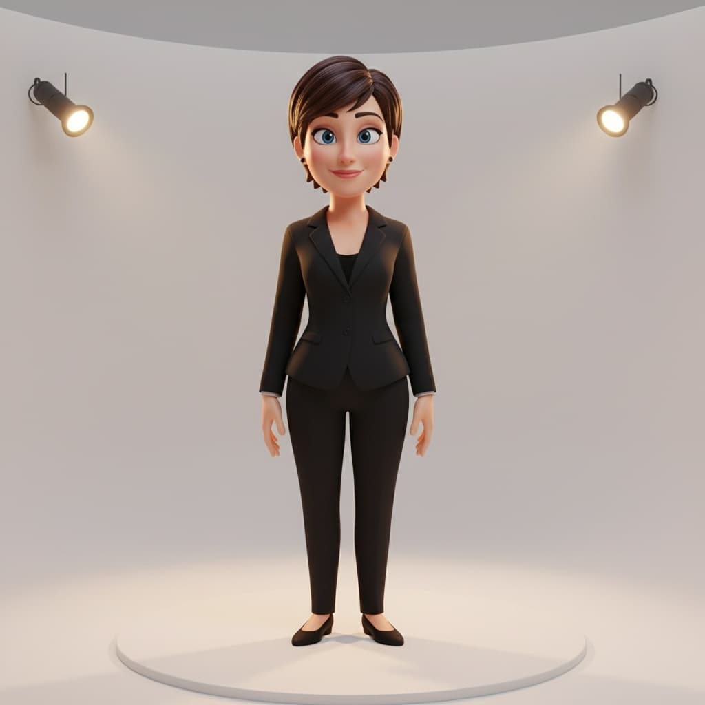 Edited figurine image