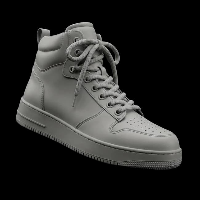 AI generated 3D photorealistic sneaker